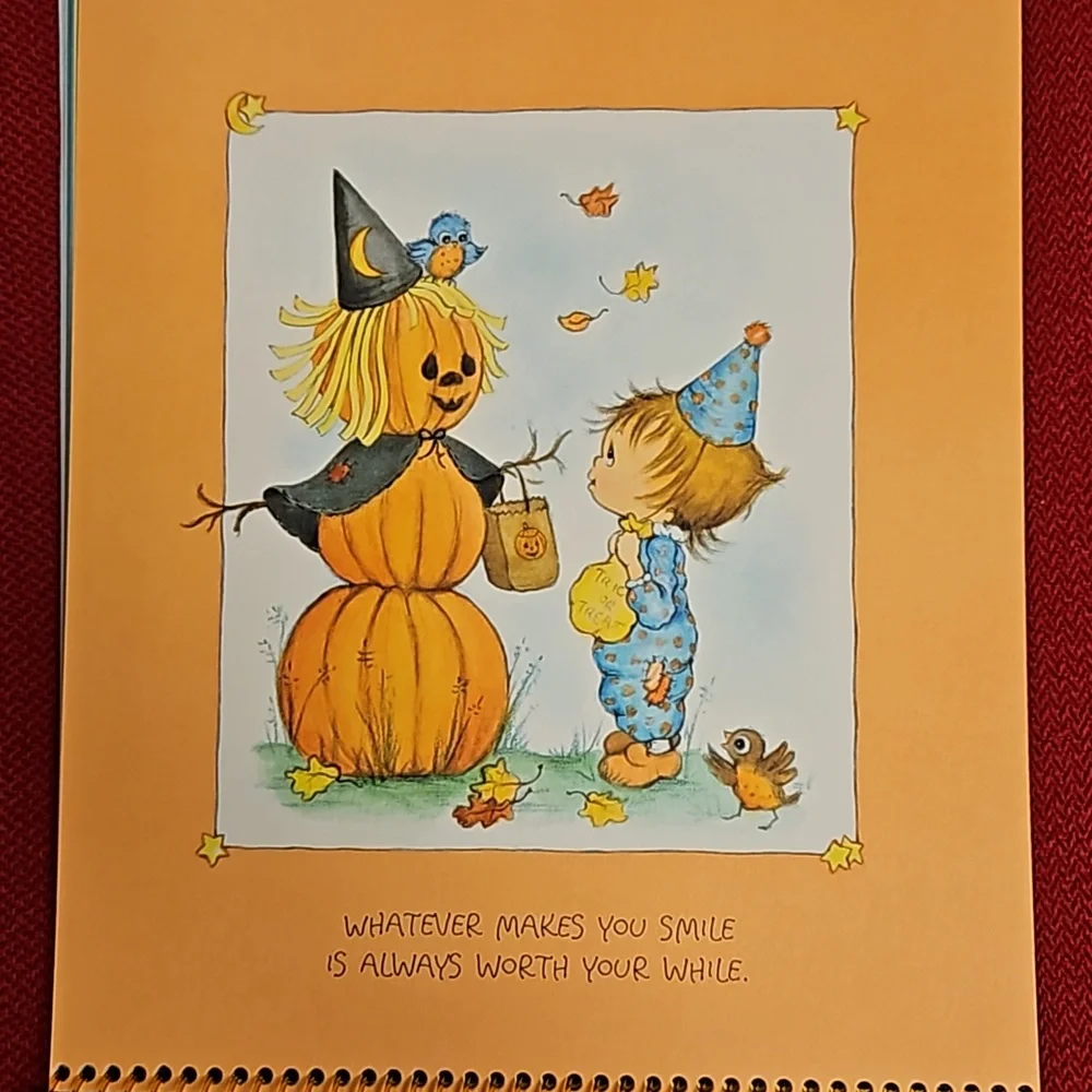 Betsey Clark Little Bits Of Wisdom 1984 wall calendar UNUSED Vintage Hallmark